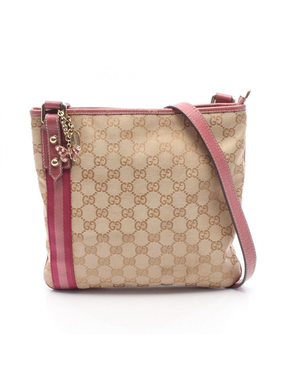 Gucci Gg Canvas Charm Shoulder #291528G44B